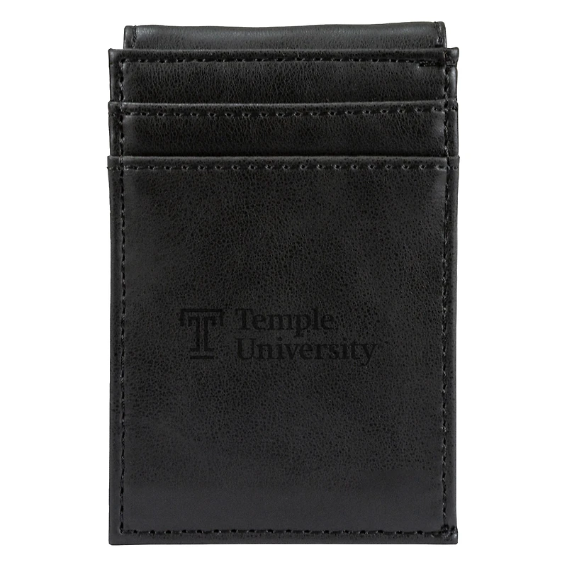 Temple Owls Front Pocket Wallet