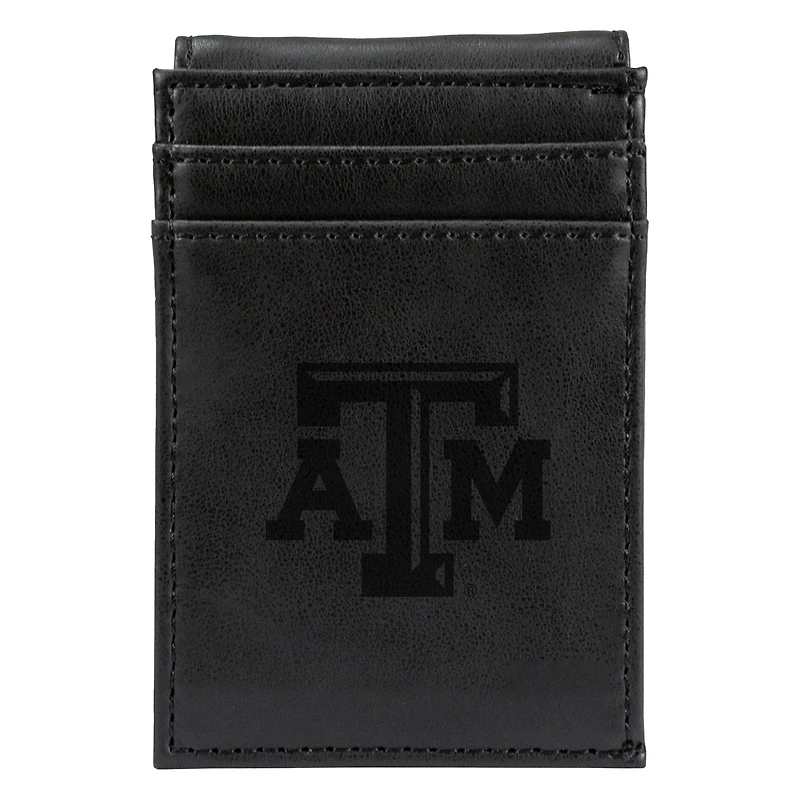 Black Texas A&M Aggies Front Pocket Wallet