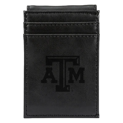 Black Texas A&M Aggies Front Pocket Wallet