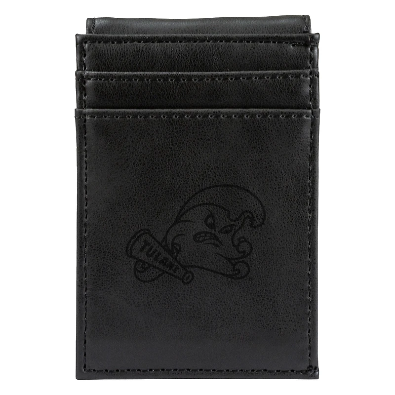 Tulane Green Wave Front Pocket Wallet