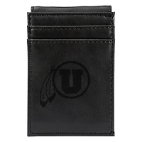 Black Utah Utes Front Pocket Wallet