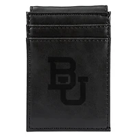 Black Baylor Bears Front Pocket Wallet
