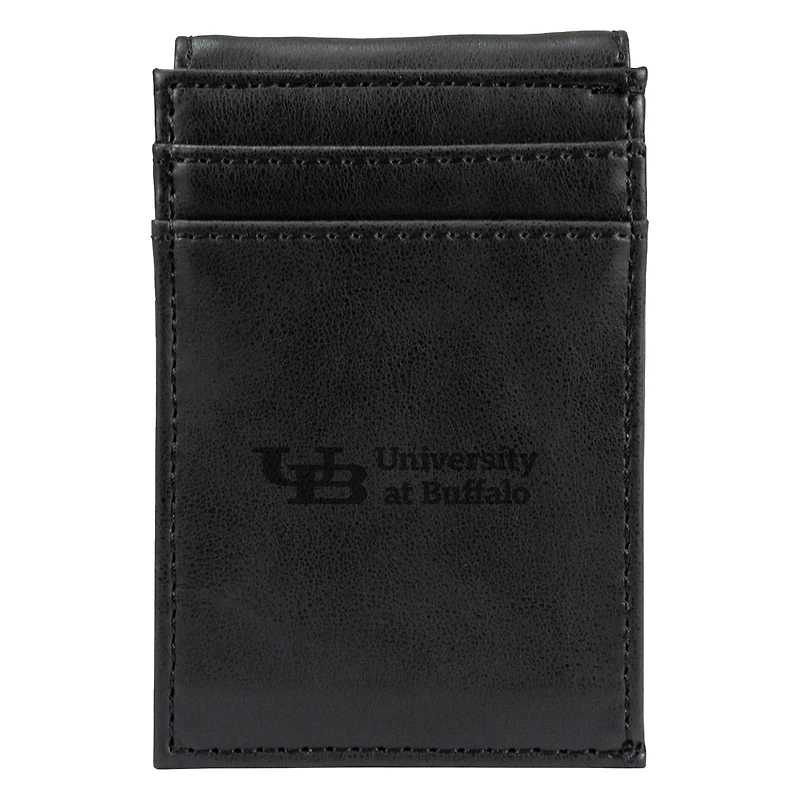 Black Buffalo Bulls Front Pocket Wallet