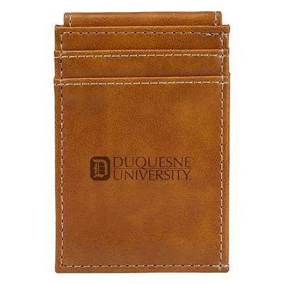 Brown Duquesne Dukes Front Pocket Wallet