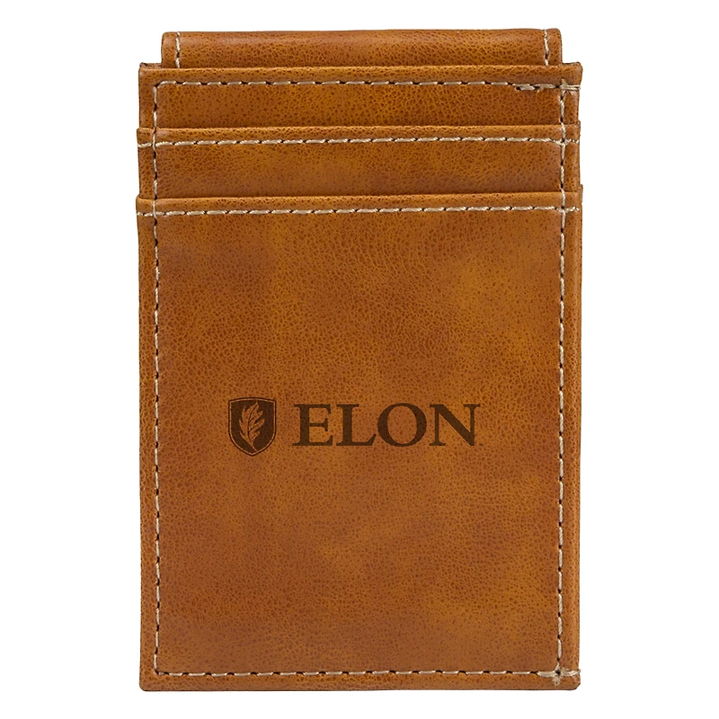 Brown Elon Phoenix Front Pocket Wallet