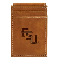 Brown Florida State Seminoles Front Pocket Wallet