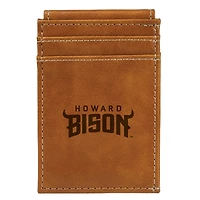 Brown Howard Bison Front Pocket Wallet