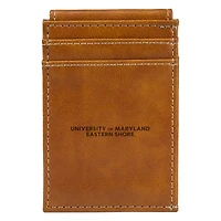 Brown Maryland Eastern Shore Hawks Front Pocket Wallet
