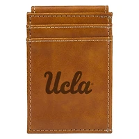 Brown UCLA Bruins Front Pocket Wallet