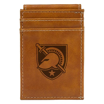 Brown Army Black Knights Front Pocket Wallet