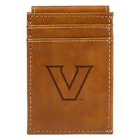 Brown Vanderbilt Commodores Front Pocket Wallet