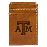 Brown Texas A&M Aggies Front Pocket Wallet