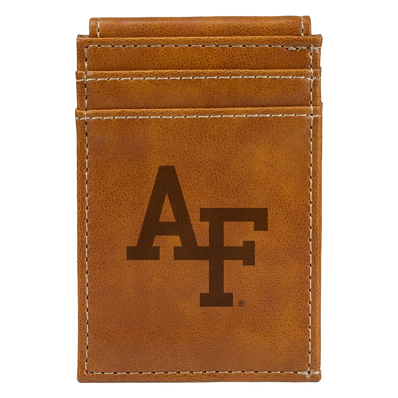 Brown Air Force Falcons Front Pocket Wallet