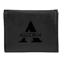 Black Alcorn State Braves Trifold Wallet