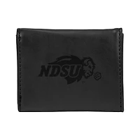 Black NDSU Bison Trifold Wallet