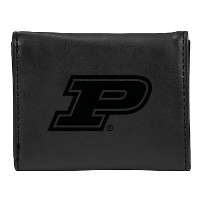 Black Purdue Boilermakers Trifold Wallet