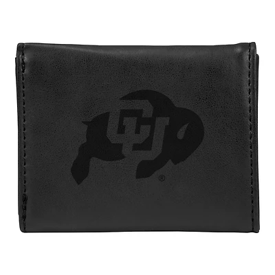 Black Colorado Buffaloes Trifold Wallet