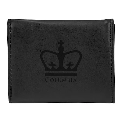 Black Columbia University Trifold Wallet