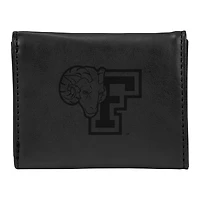 Black Fordham Rams Trifold Wallet