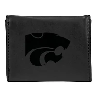Black Kansas State Wildcats Trifold Wallet