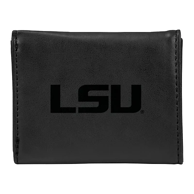 Black LSU Tigers Trifold Wallet