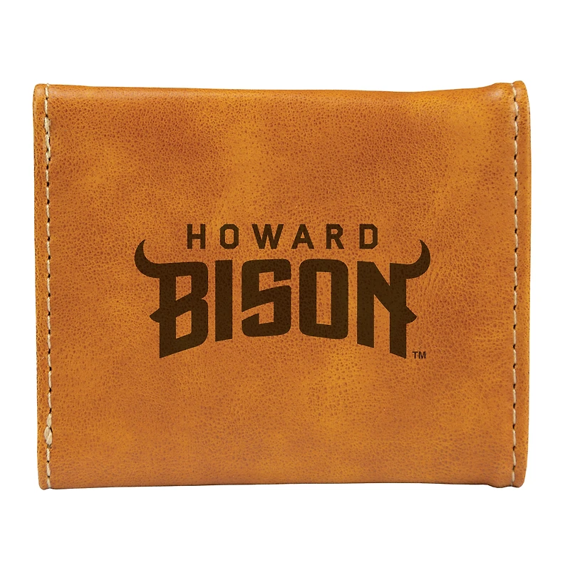 Brown Howard Bison Trifold Wallet