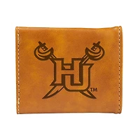 Brown Hampton Pirates Trifold Wallet