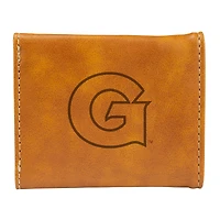 Brown Georgetown Hoyas Trifold Wallet