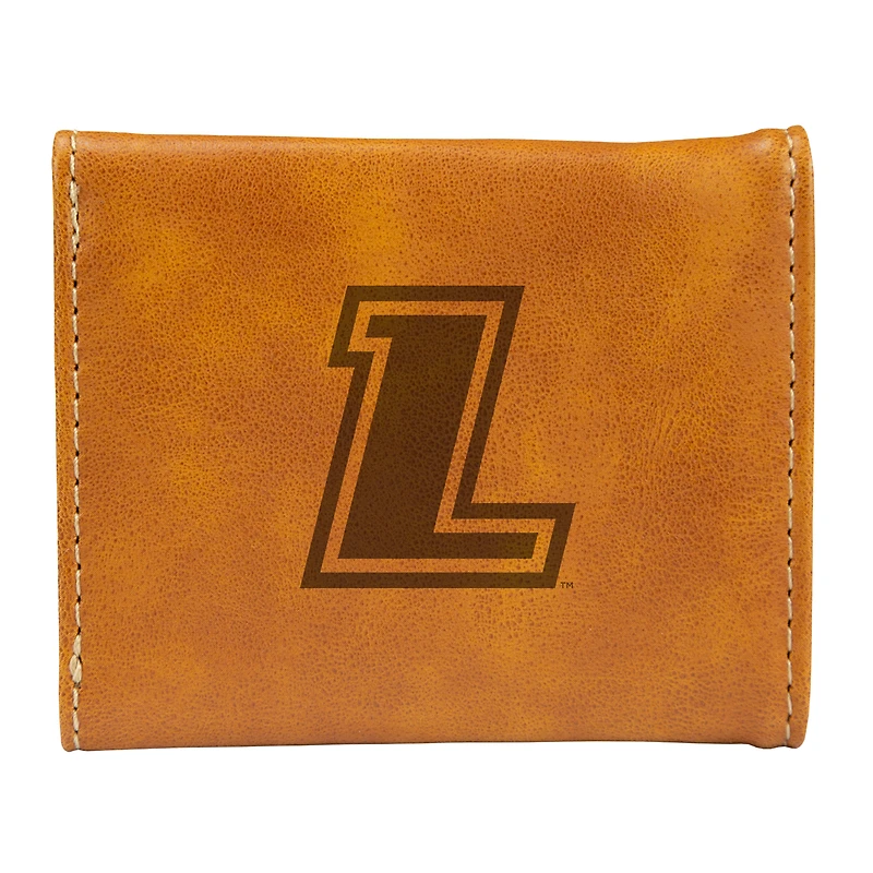 Brown Loyola Greyhounds Trifold Wallet