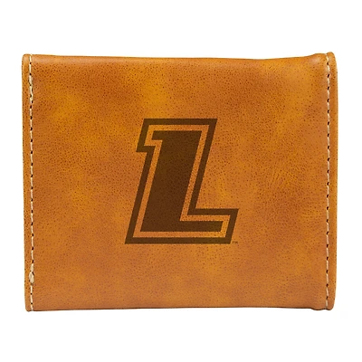 Brown Loyola Greyhounds Trifold Wallet