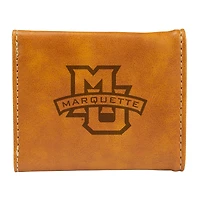 Brown Marquette Golden Eagles Trifold Wallet