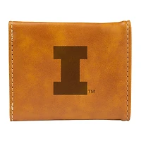 Brown Illinois Fighting Illini Trifold Wallet