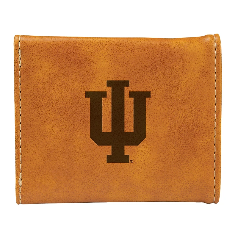 Brown Indiana Hoosiers Trifold Wallet