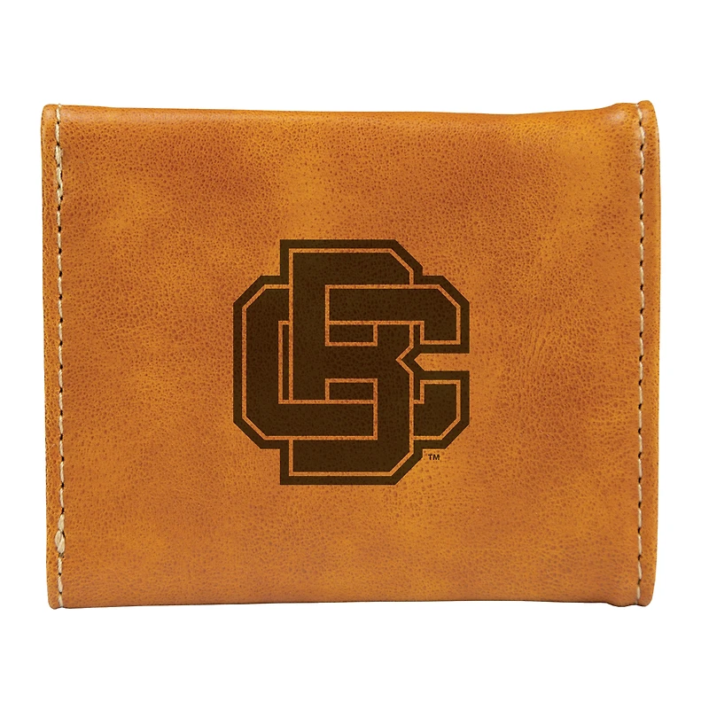 Brown Bethune-Cookman Wildcats Trifold Wallet