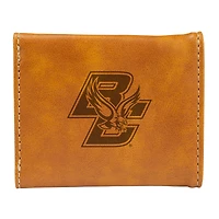 Brown Boston College Eagles Trifold Wallet