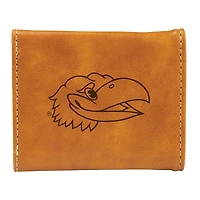 Brown Kansas Jayhawks Trifold Wallet