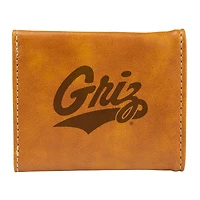 Brown Montana Grizzlies Trifold Wallet