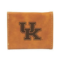Brown Kentucky Wildcats Trifold Wallet