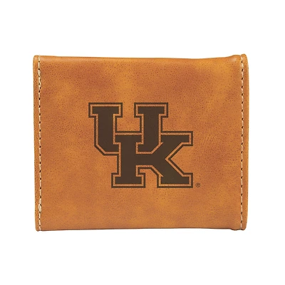 Brown Kentucky Wildcats Trifold Wallet