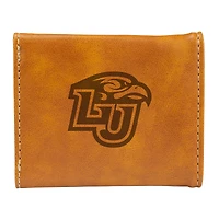 Brown Liberty Flames Trifold Wallet