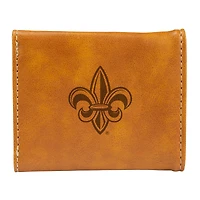Brown Louisiana Ragin' Cajuns Trifold Wallet