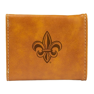 Brown Louisiana Ragin' Cajuns Trifold Wallet