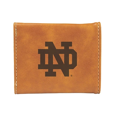 Brown Notre Dame Fighting Irish Trifold Wallet