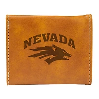Brown Nevada Wolf Pack Trifold Wallet