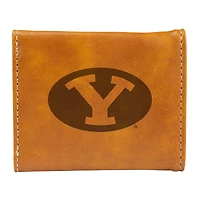 Brown BYU Cougars Trifold Wallet