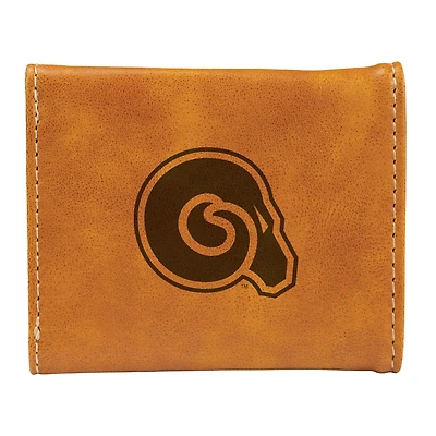 Brown Albany State Golden Rams Trifold Wallet