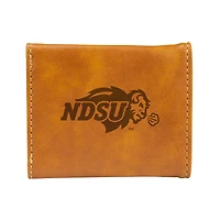 Brown NDSU Bison Trifold Wallet