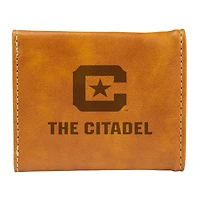 Brown Citadel Bulldogs Trifold Wallet