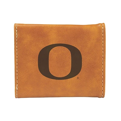 Brown Oregon Ducks Trifold Wallet