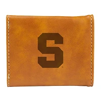 Brown Syracuse Orange Trifold Wallet